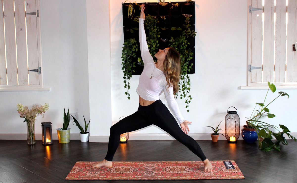 Yoga alignment demonstration